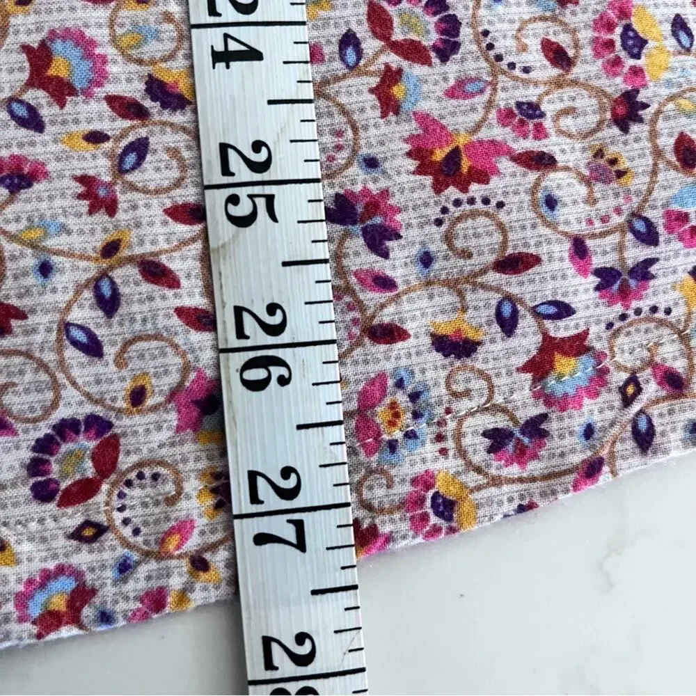 PEEK Girls Isa Allover Floral Print Puff Sleeve Dress size 10